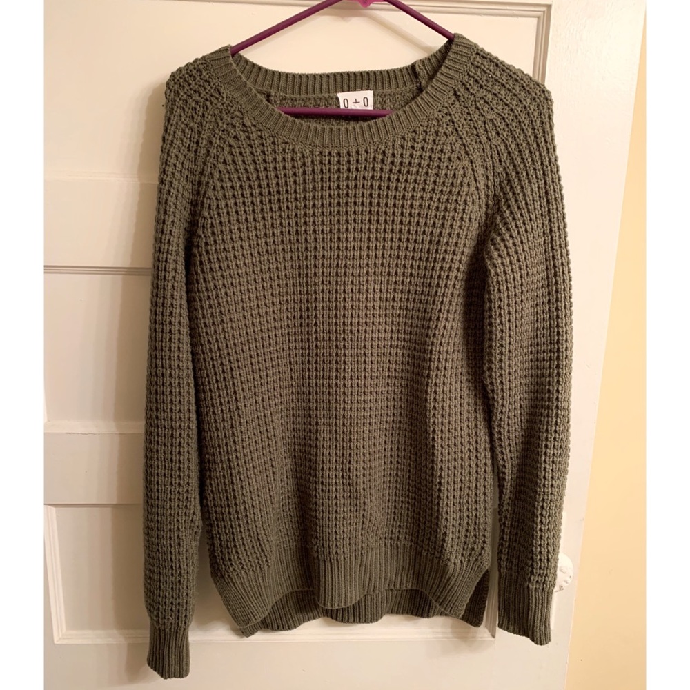 Stitch Fix Olive & Oak Olive Green Sweater